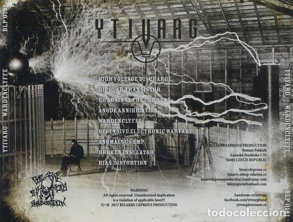 CDs de m&uacute;sica: Ytivarg &lrm;-- Wardenclyffe--GRIND CORE DEATH - Foto 2