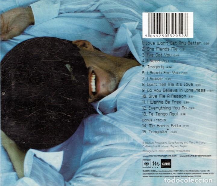CDs de m&uacute;sica: MARC ANTHONY &uml;MENDED&uml; CD - Foto 2