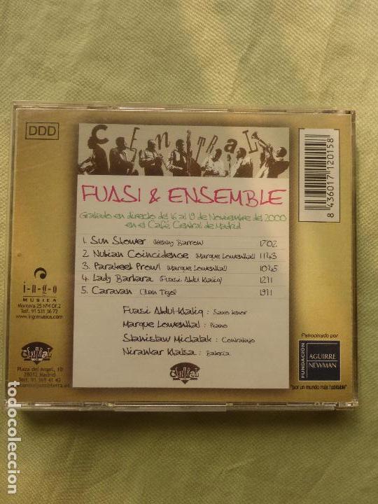 CDs de Música: Fuasi & Ensemble En El Central - Fuasi Abdul-Khaliq - cd - grabado café central madrid año 2000 - Foto 2 - 100208087
