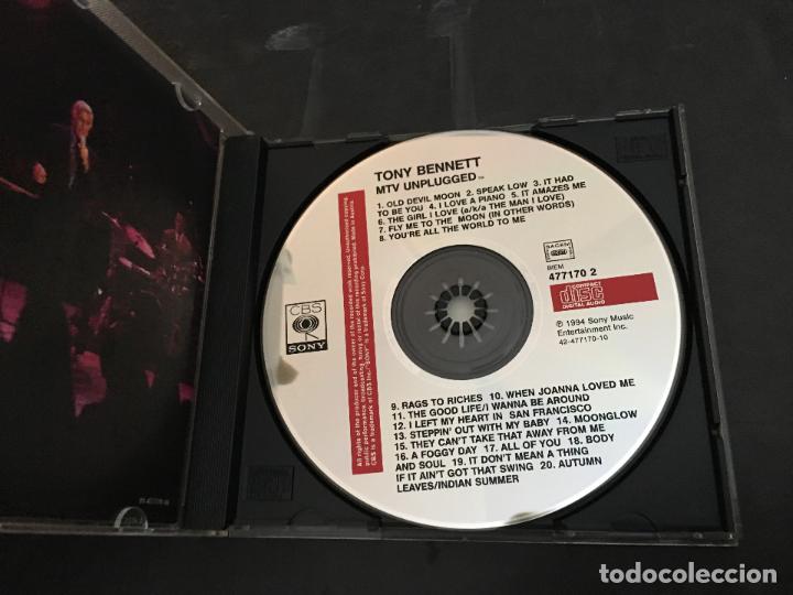 CDs de m&uacute;sica: TONY BENNETT (UNPLUGGED) CD 20 TRACK (CDI11) - Foto 2