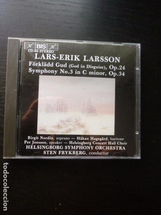 CD di Musica: FORKLADDGUD.Y SYMPHONY. N&ordm; 3. LARS ERIK LARSSON. BIS. 1989
