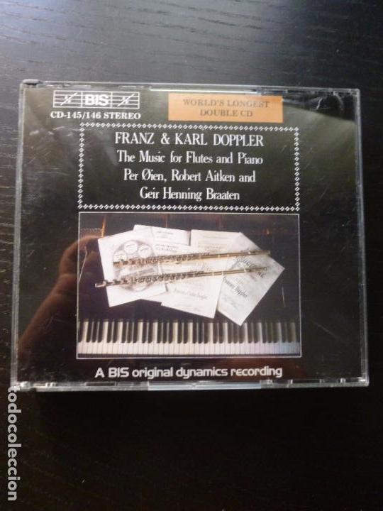 CD di Musica: THE   MUSIC FOR FLUTES AND PIANO.  FRANZ&KARL DOPPLER. BIS. 2CD  1987
