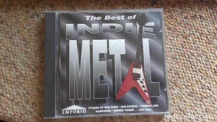 CDs de Musique: the best of indie metal , cd 1994 varios .