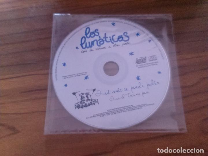 Music CDs: LOS LUN&Aacute;TICOS. CON LA MUSICA A OTRA PARTE. CD PROMO EN PL&Aacute;STICO CON DOS TEMAS. BUEN ESTADO. RARO