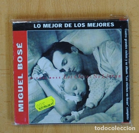 CDs de m&uacute;sica: MIGUEL BOSE - LOS CHICOS NO LLORAN - CD - Foto 1