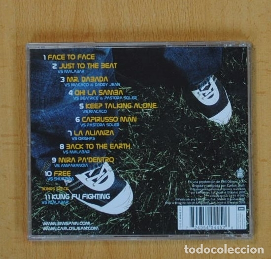 CDs de m&uacute;sica: CARLOS JEAN - BACK TO EARTH - CD - Foto 2