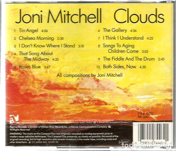CDs de m&uacute;sica: CD JONI MITCHELL : CLOUNDS - Foto 2