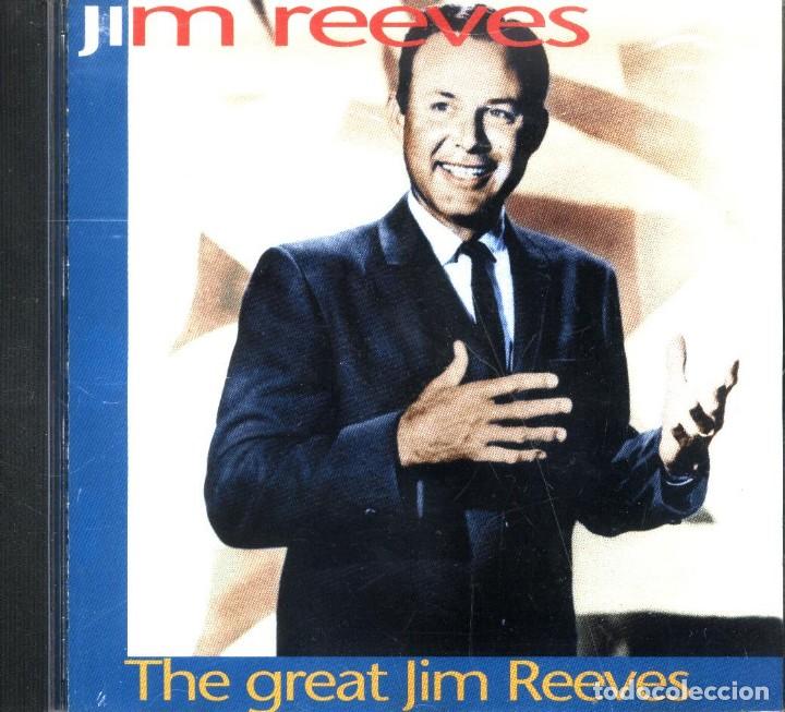 CDs de m&uacute;sica: JIM REEVES  THE GREAT  CD NUEVO - Foto 1