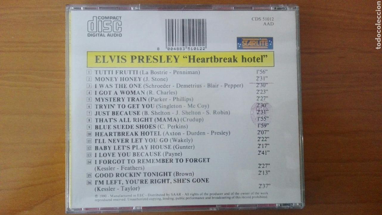 CDs de m&uacute;sica: ELVIS PRESLEY CD HEARTBREAK HOTEL - Foto 2