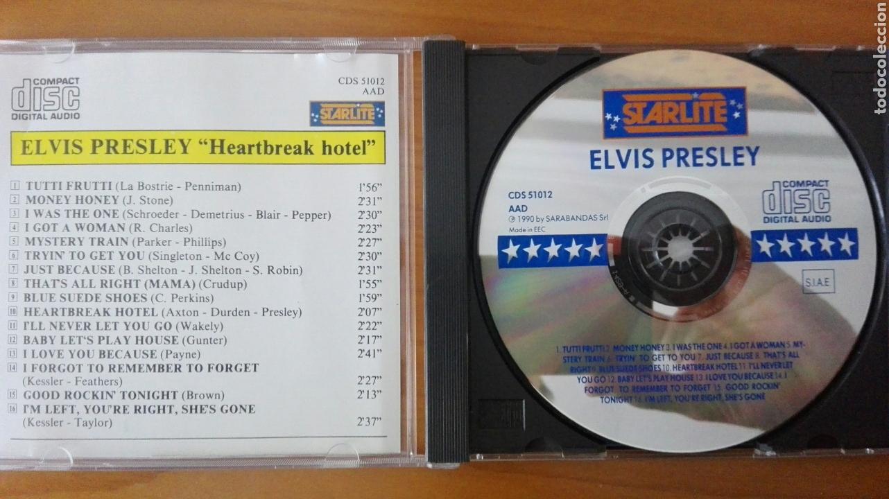 CDs de m&uacute;sica: ELVIS PRESLEY CD HEARTBREAK HOTEL - Foto 3