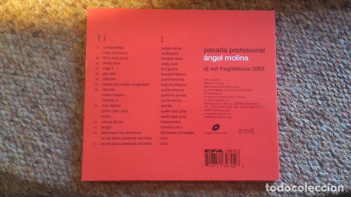 CDs de m&uacute;sica: Angel molina , pasada profesional , cd digipack 2003 estado impecable - Foto 2