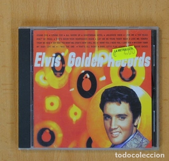 CDs de m&uacute;sica: ELVIS PRESLEY - GOLDEN RECORDS - CD - Foto 1