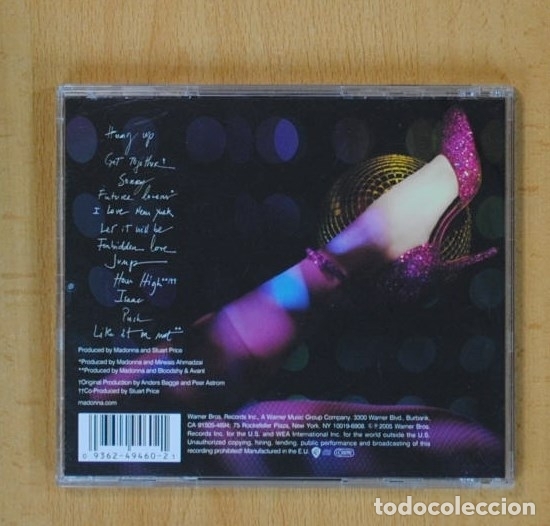 CDs de m&uacute;sica: MADONNA - CONFESSION ON THE DANCE FLOOR - CD - Foto 2