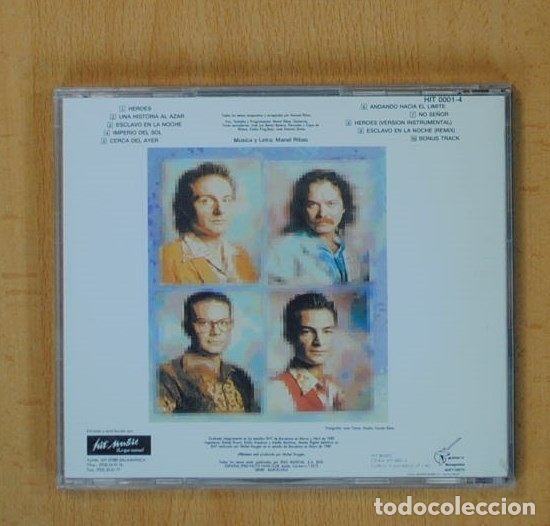 CDs de m&uacute;sica: IPSO FACTO - HEROES - CD - Foto 2