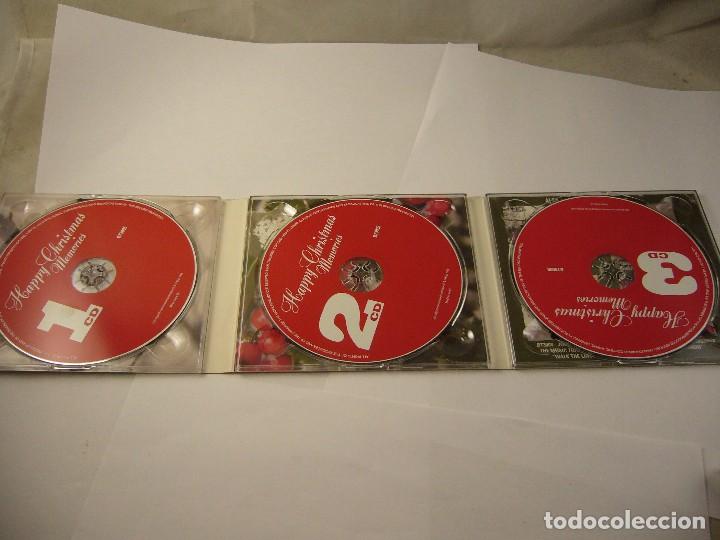 CDs de m&uacute;sica: Happy Chrismas memories 3 CD - Foto 3