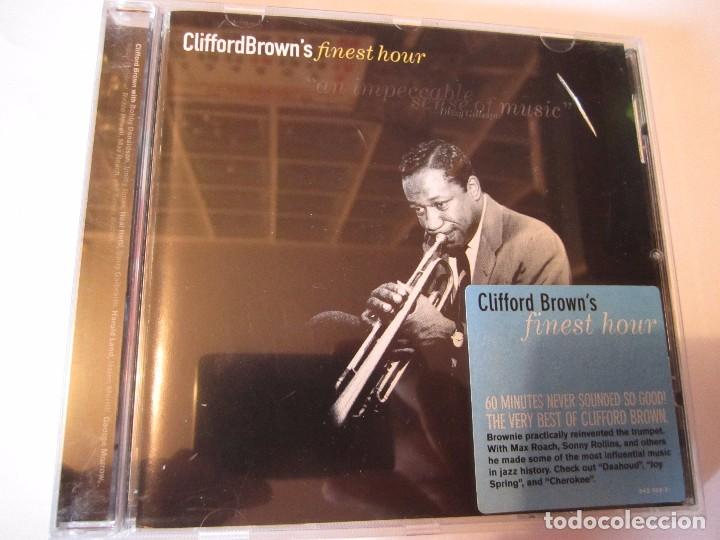 CDs de m&uacute;sica: cd clifford browns finest hour - Foto 1