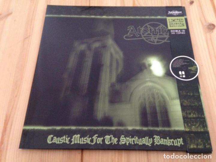 CDs de Musique: Atomizer -- Caustic Music For The Spiritually Bankrupt -DOBLE CD EN UNA CARPETA FORMATO GATEFOLD LP