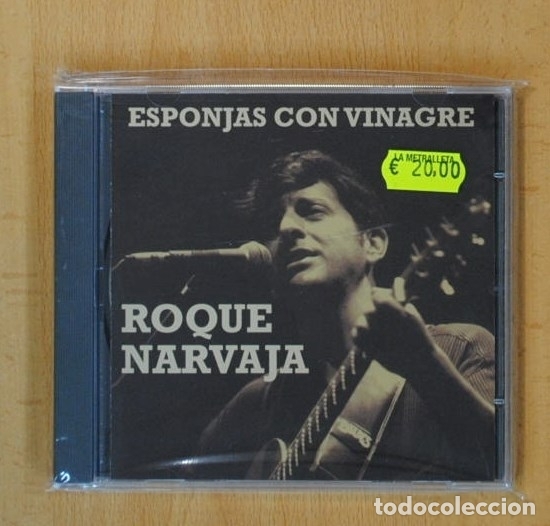CDs de m&uacute;sica: ROQUE NARVAJA - ESPONJAS CON VINAGRE - CD - Foto 1