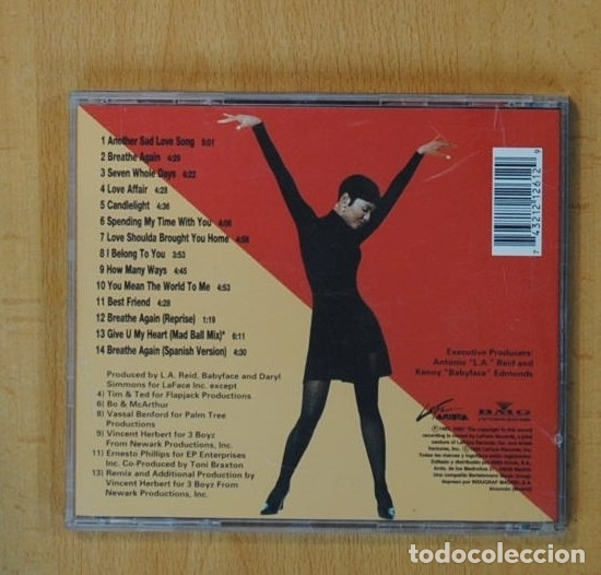 CDs de m&uacute;sica: TONI BRAXTON - TONI BRAXTON - CD - Foto 2