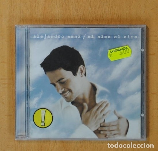 CDs de m&uacute;sica: ALEJANDRO SANZ - EL ALMA AL AIRE - CD - Foto 1