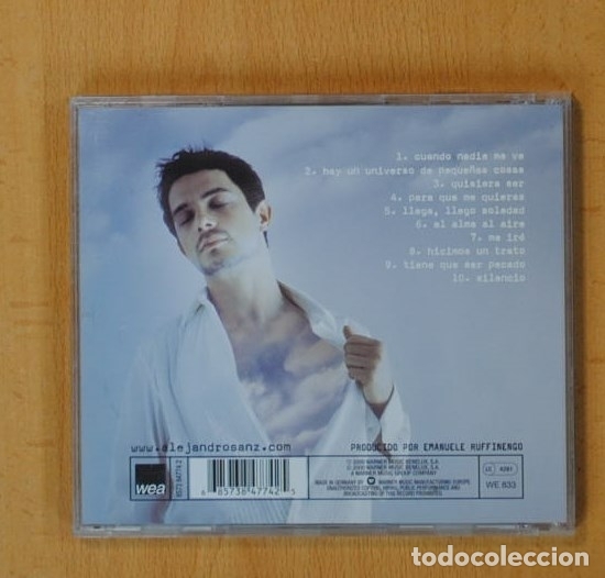 CDs de m&uacute;sica: ALEJANDRO SANZ - EL ALMA AL AIRE - CD - Foto 2