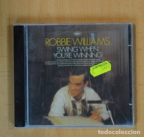 CDs de m&uacute;sica: ROBBIE WILLIAMS - SWING WHEN YOU&acute;RE WINNING - CD - Foto 1