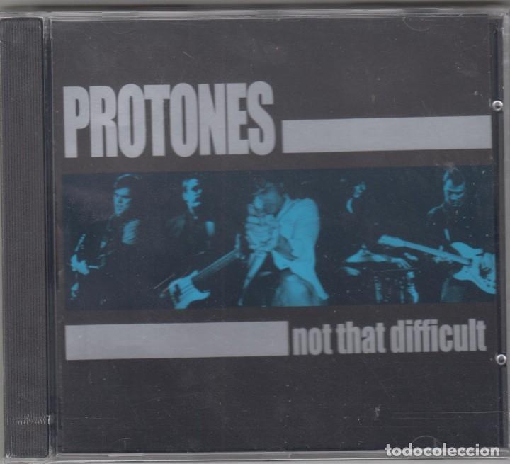 CDs de m&uacute;sica: Protones cd Not that difficult 1998 Precintado - Foto 1