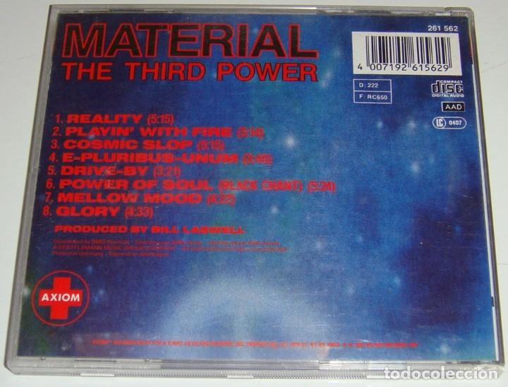 CDs de m&uacute;sica: CD - MATERIAL - THE THIRD POWER - MADE IN GERMANY - MATERIAL - Foto 2