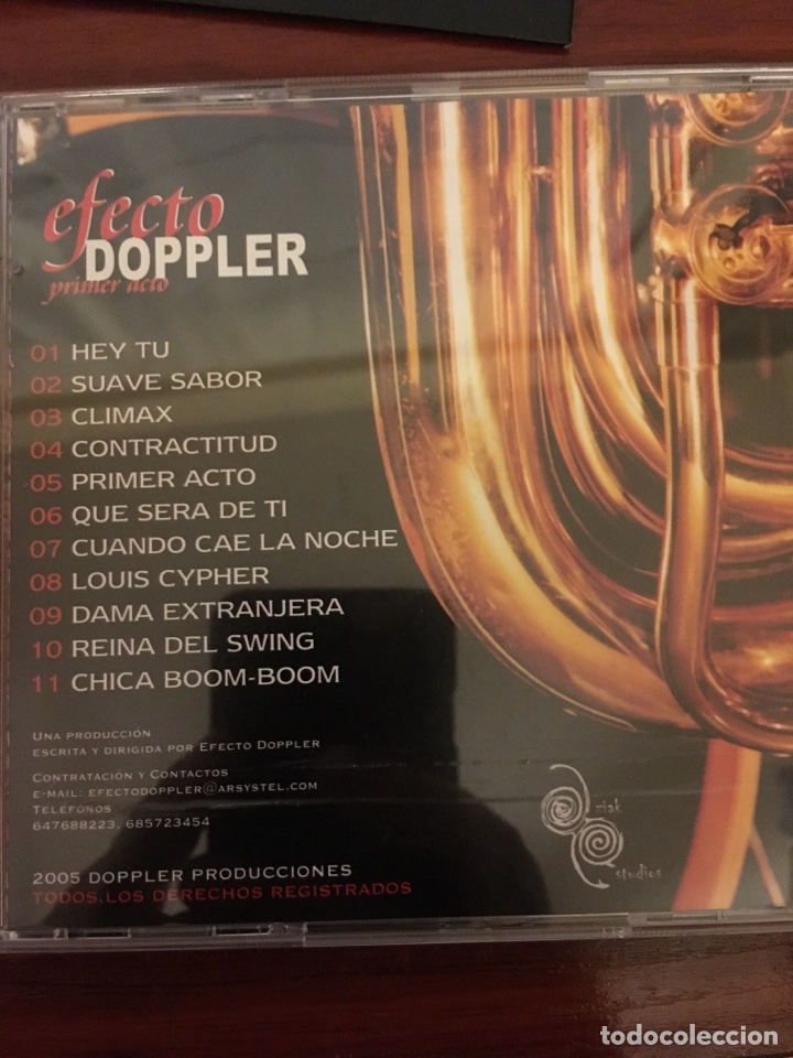 CDs de m&uacute;sica: EFECTO DOPPLER-PRIMER ACTO - Foto 2