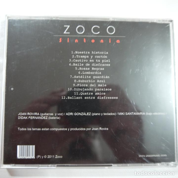 CDs de m&uacute;sica: ZOCO - SINTONIA - CD 2011 - Foto 3