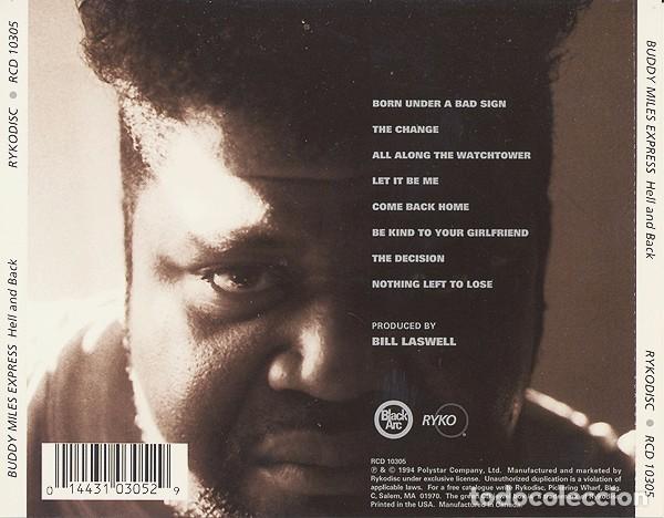 CDs de m&uacute;sica: Buddy Miles Express - Hell And Back - CD - Foto 2