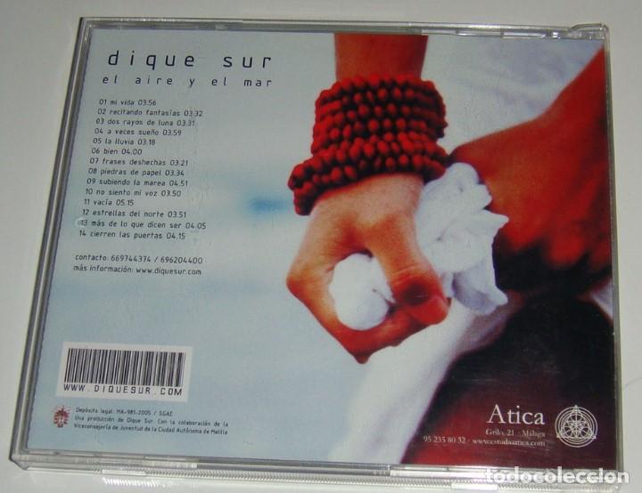 CDs de m&uacute;sica: CD - DIQUE SUR - EL AIRE Y EL MAR - DIQUE SUR - Foto 2