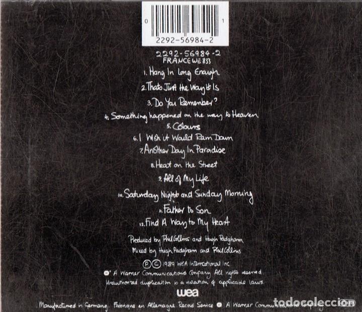CDs de m&uacute;sica: CD PHIL COLLINS &uml;BUT SENOUSLY&uml; - Foto 2