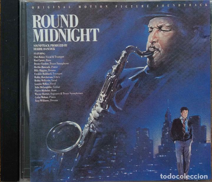 CDs de m&uacute;sica: ROUND MIDNIGHT, DEXTER GORDON. CD BANDA SONORA - Foto 1