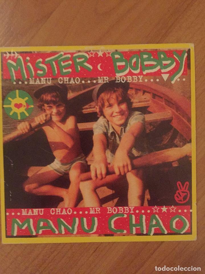 CDs de m&uacute;sica: MANU CHAO `Mister Bobby&acute; CD Single. - Foto 1
