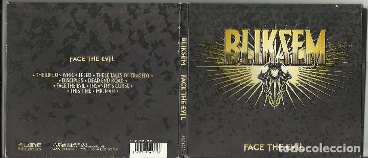 CDs de Musique: Bliksem &lrm;cd digipack Face The Evil - 2013