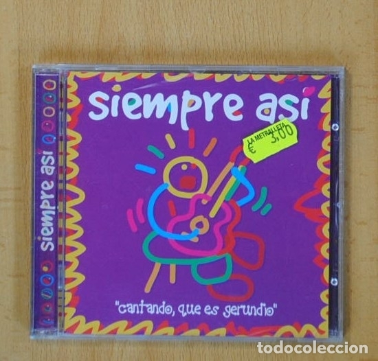 CDs de m&uacute;sica: SIEMPRE ASI - CANTANDO QUE ES GERUNDIO - CD - Foto 1