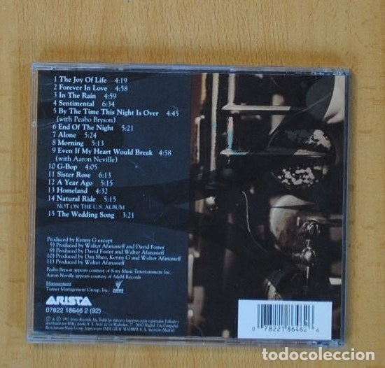 CDs de m&uacute;sica: KENNY G - BREATHLESS - CD - Foto 2