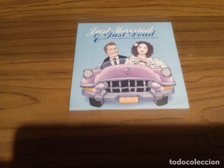 CDs de M&uacute;sica: JUST MARRIED JUST DEAD. RECOPILACI&Oacute;N POR NUS AND AIDA K. CD CART&Oacute;N CON 24 TEMAS. BUEN ESTADO. RARO