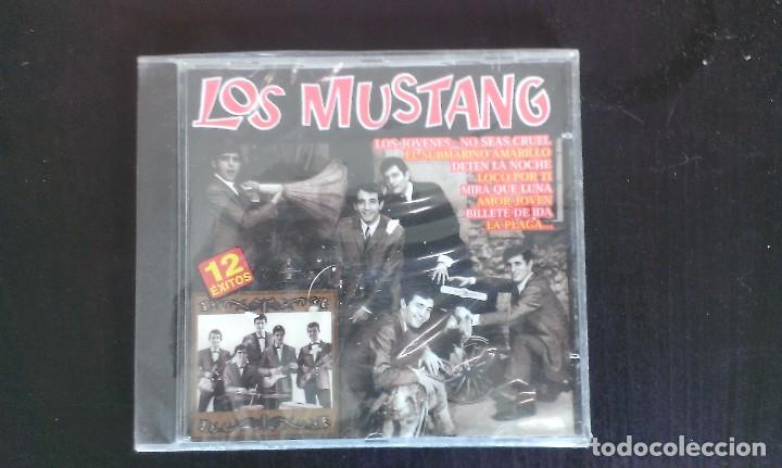 CDs de m&uacute;sica: CD LOS MUSTANG POP ROCK 60S - Foto 1