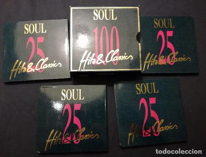 CDs de m&uacute;sica: SET 4 CDs SOUL 100 HITS & CLASSICS - Foto 1