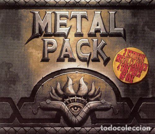 CDs de Musique: METAL PACK-TRIPLE CD CON NOCTURNUS-ANATA-DARKSIDE-THRASH METAL
