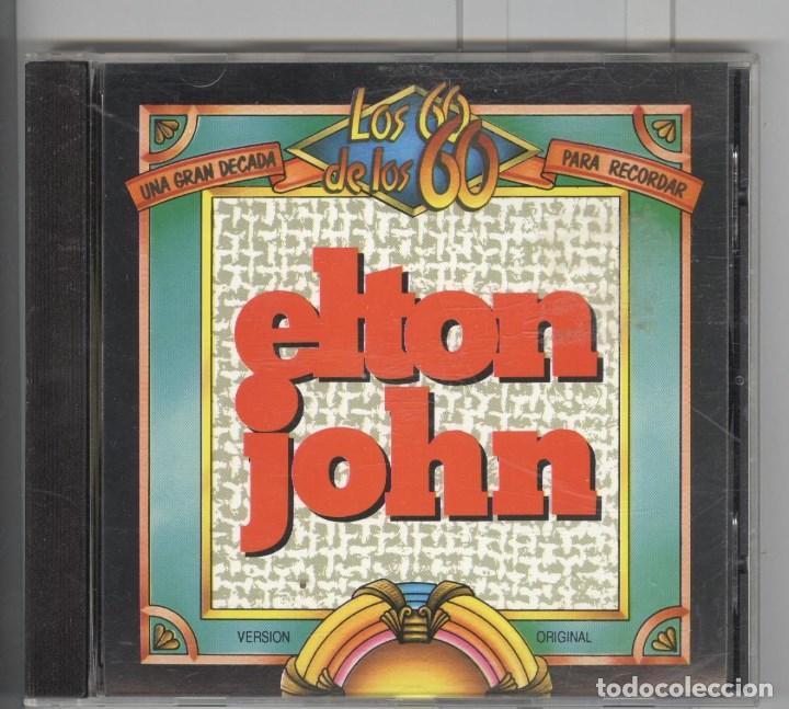 CDs de m&uacute;sica: elton john. los 60 de los 60. cd 1986 - Foto 1