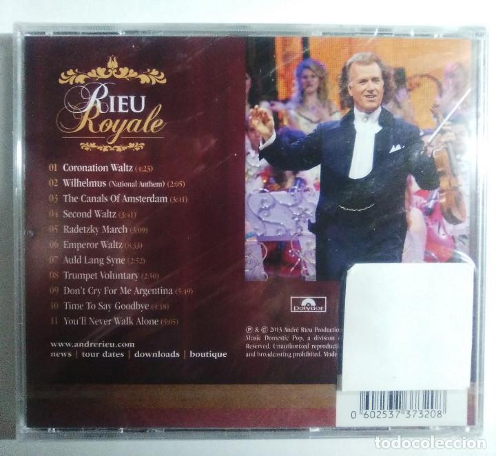 CDs de m&uacute;sica: ANDR&Eacute; RIEU. RIEU ROYALE. CD. NUEVO. - Foto 2