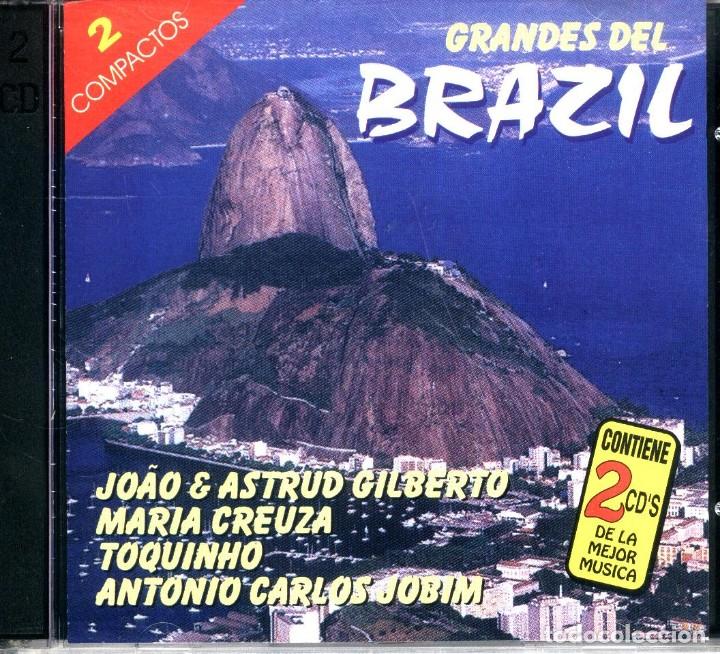 CDs de m&uacute;sica: GRANDES DEL BRAZIL  2CDs  NUEVO - Foto 1