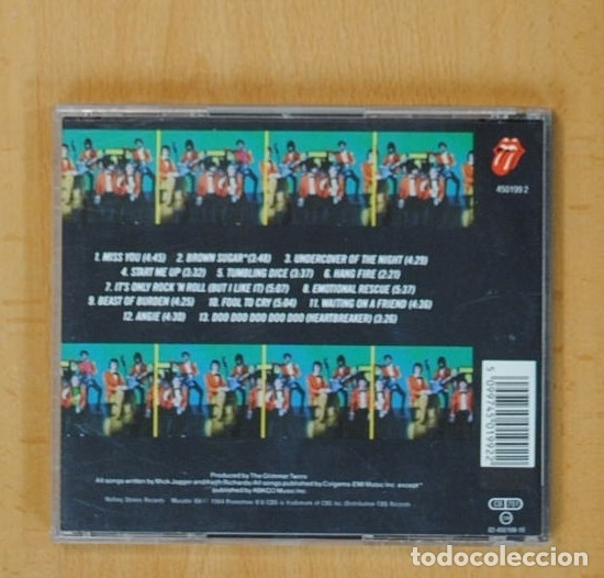 CDs de m&uacute;sica: THE ROLLING STONES - REWIND 1971 1984 - CD - Foto 2