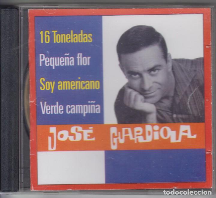 CDs de m&uacute;sica: Jos&eacute; Guardiola cd Singles Collection 2000 Divucsa - Foto 1