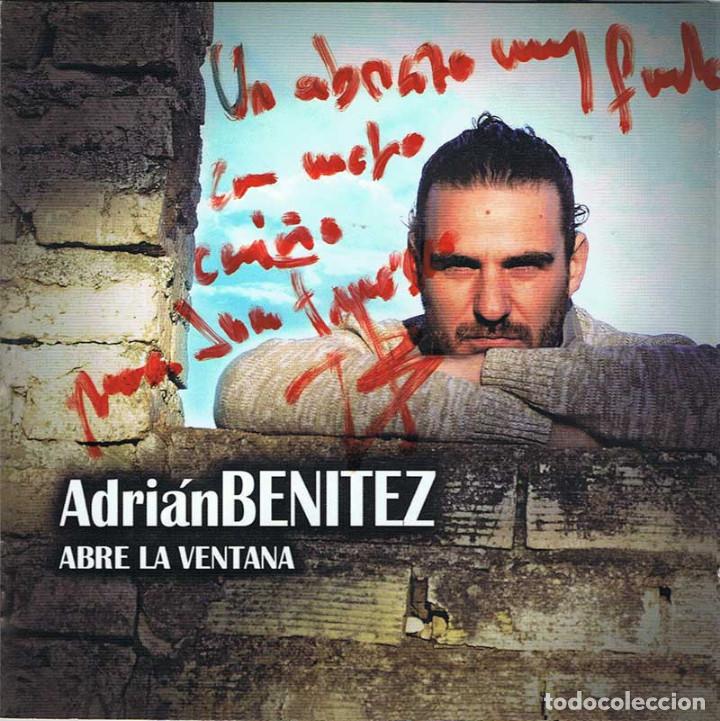 CDs de m&uacute;sica: Adri&aacute;n Ben&iacute;tez - Abre la ventana (dedicado) - Foto 1