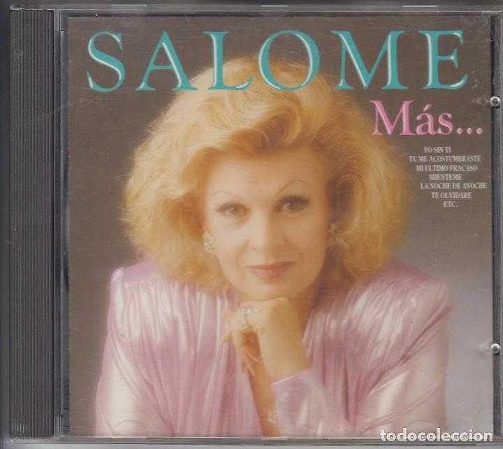 CDs de m&uacute;sica: Salom&eacute; cd M&aacute;s 1991 Divucsa 14 temas - Foto 1