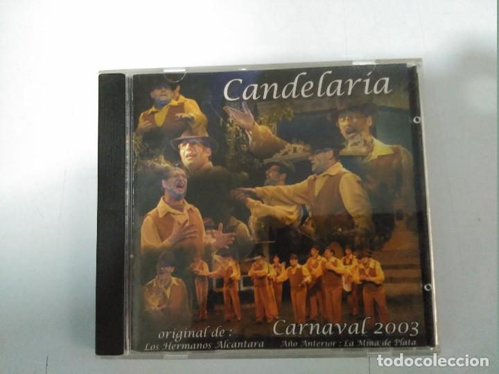 CDs de m&uacute;sica: carnaval de cadiz cd comparsa candelaria 2003 - Foto 1